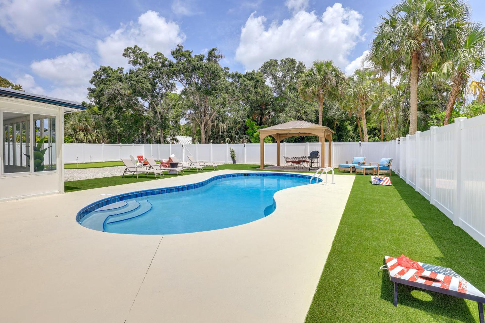 Vero Beach Vacation Rental Pool And Putting Green! エクステリア 写真